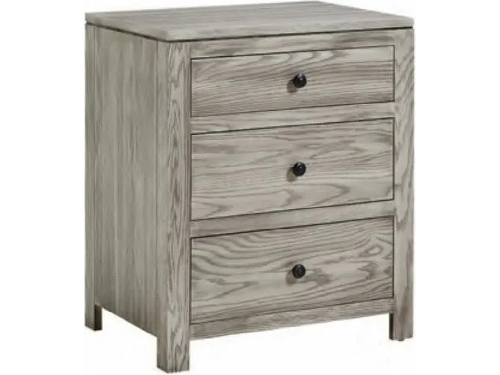 Modern 3 Drawer Nightstand
