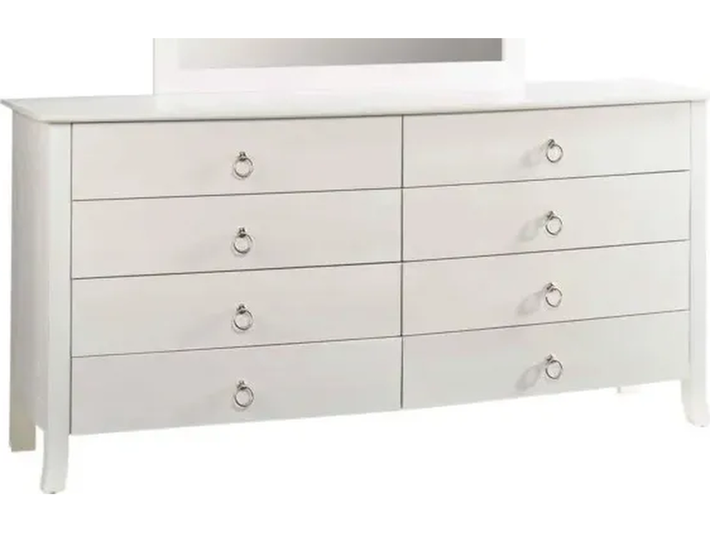 Carolina Wide 8 Drawer Dresser