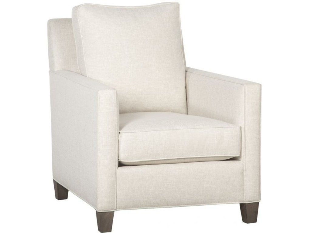 Welted Track Arm Lounge Chair