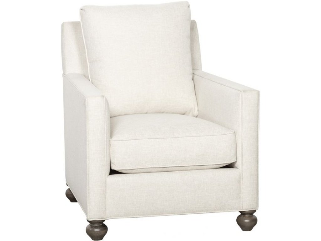 Welted Track Arm Lounge Chair