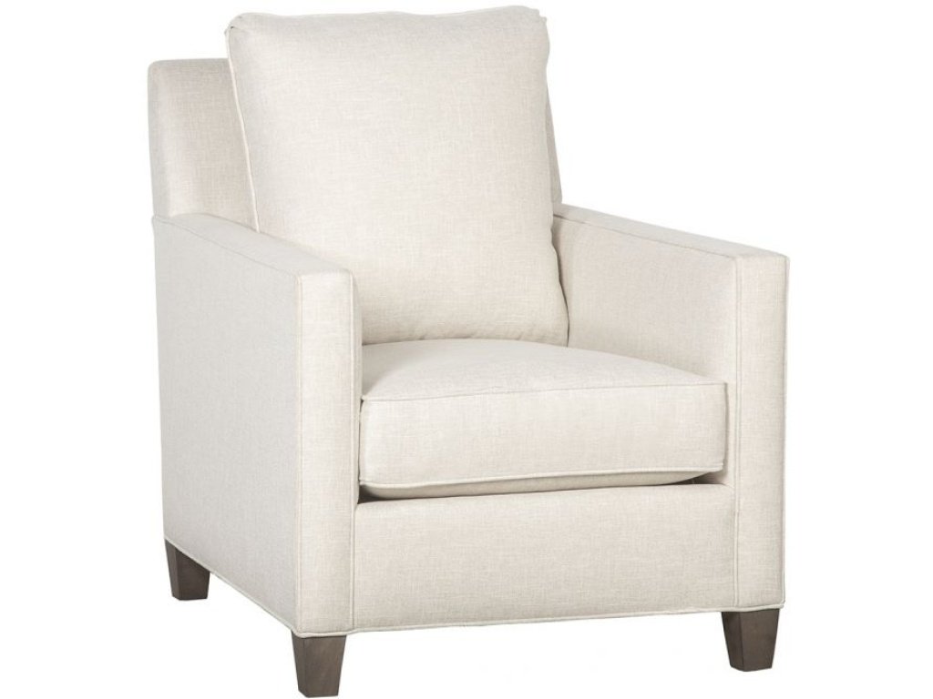Welted Track Arm Lounge Chair