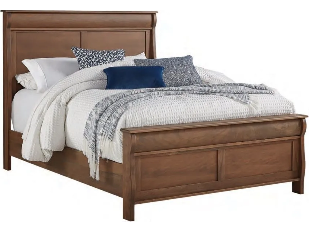 Highland King Bed w/ Standard Height Footboard