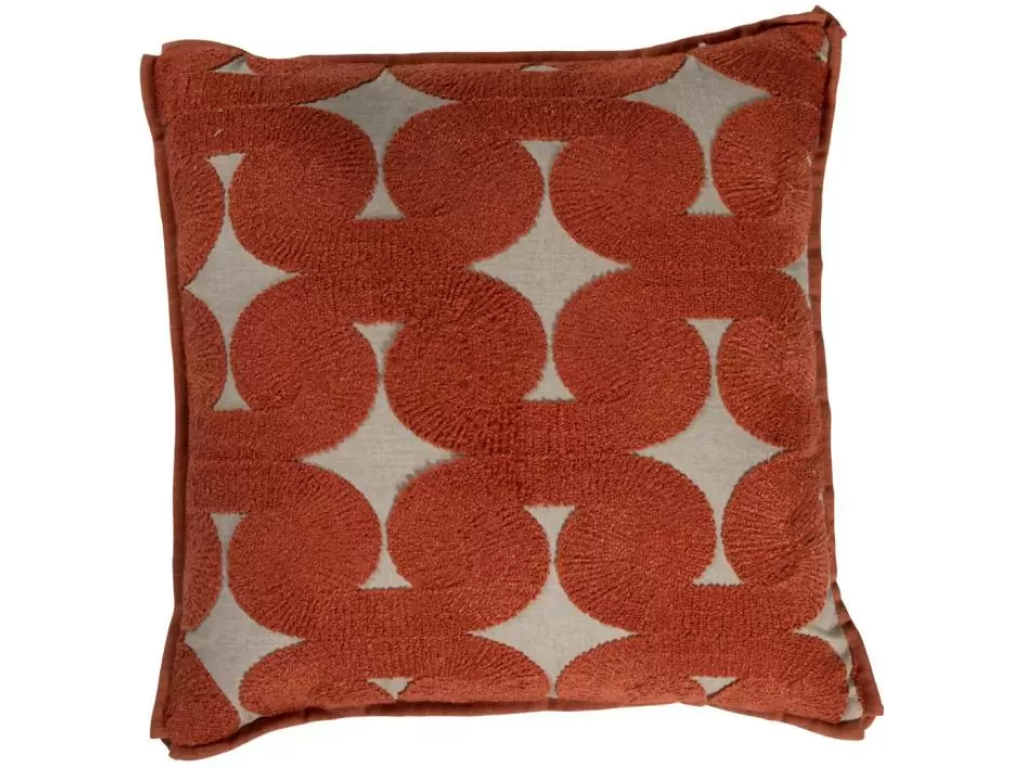 Crewel Swirl Terracotta
