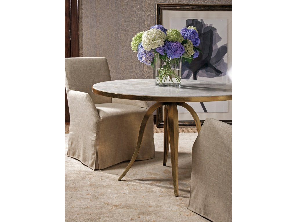 Crystal Stone Round Dining Table