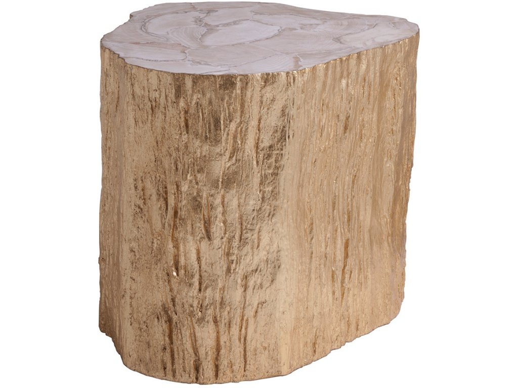 Trunk Segment Side Table Leaf