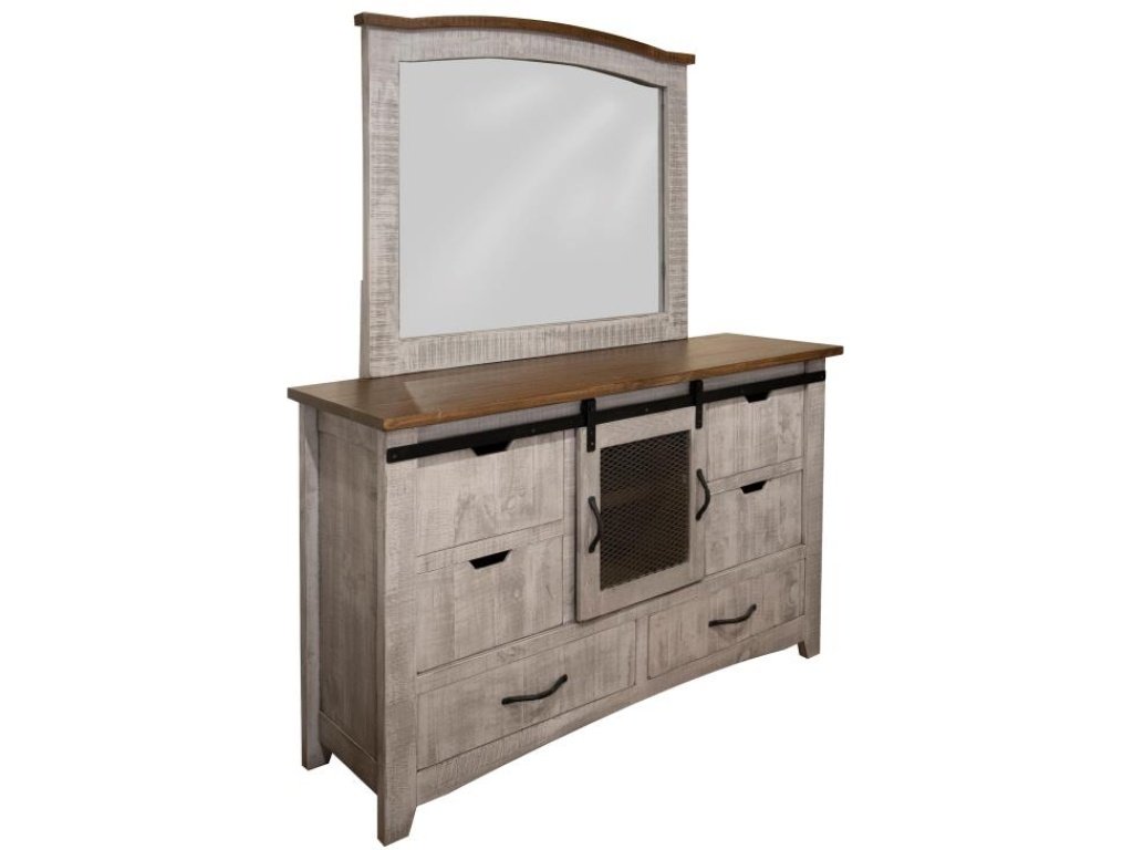 6 Drawer 1 Door Dresser - Alternative View