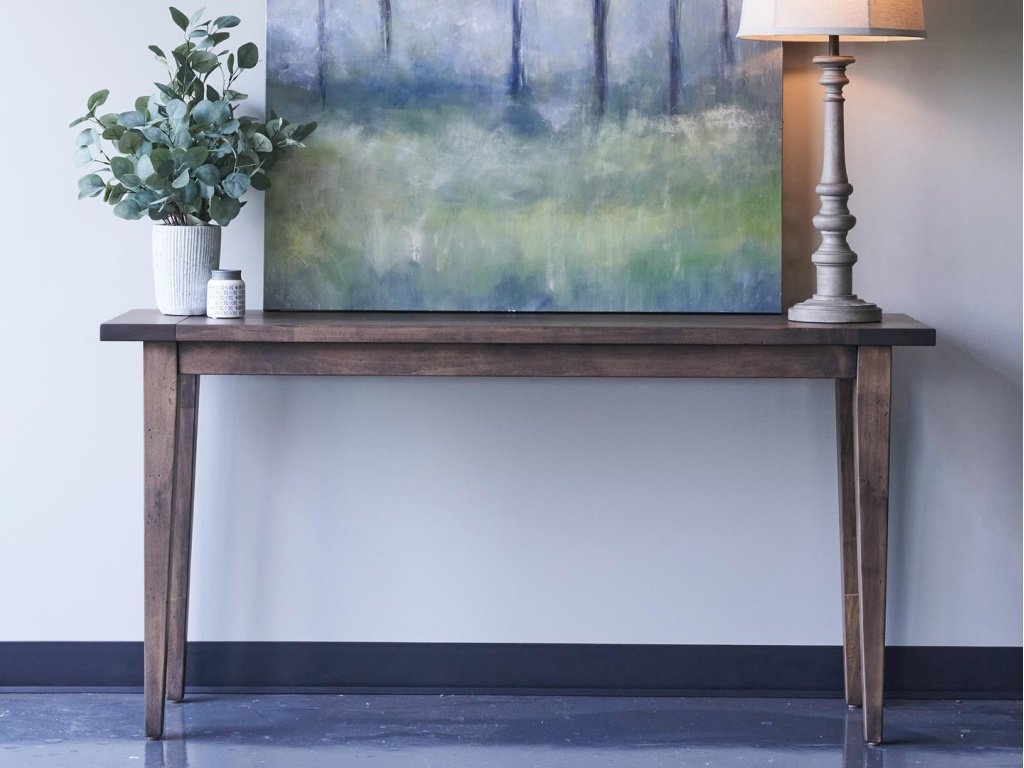 Sofa Table With Shelf