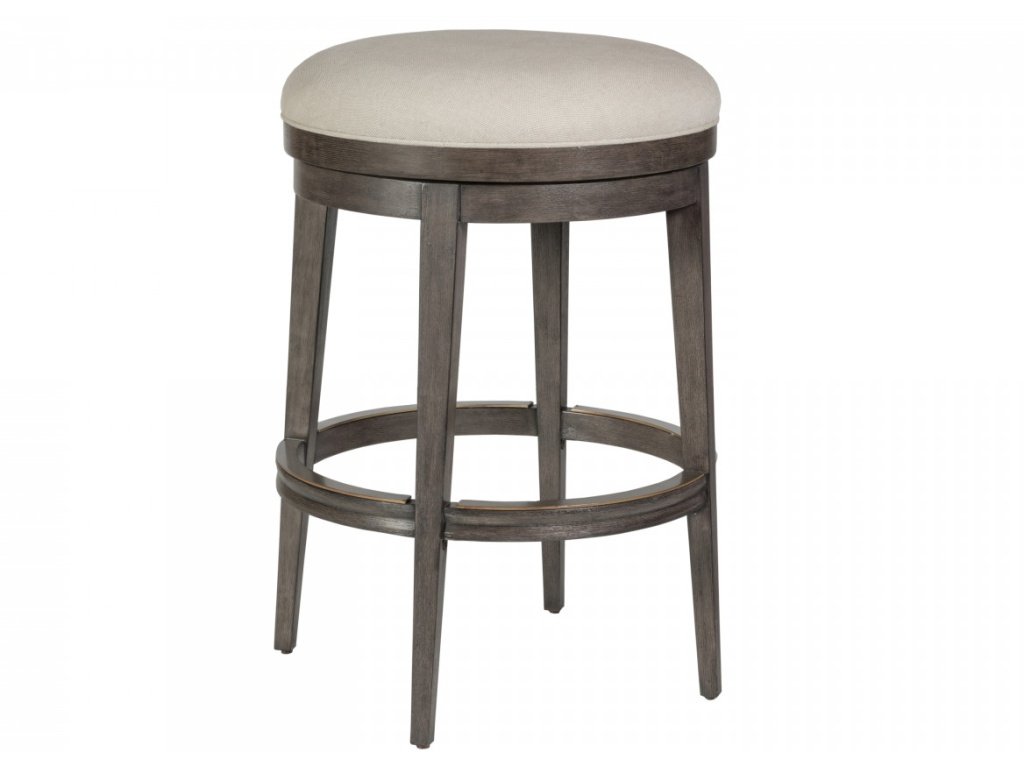 Cecile Backless Swivel Bar Stool