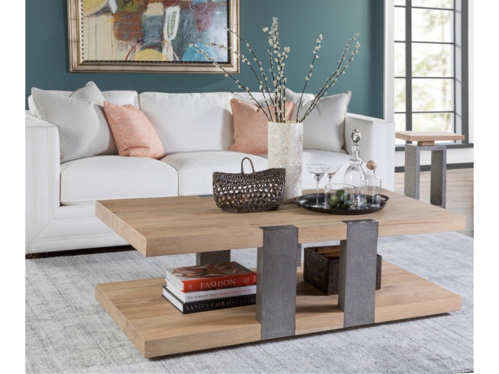 Verite Rectangular Cocktail Table - Alternative View