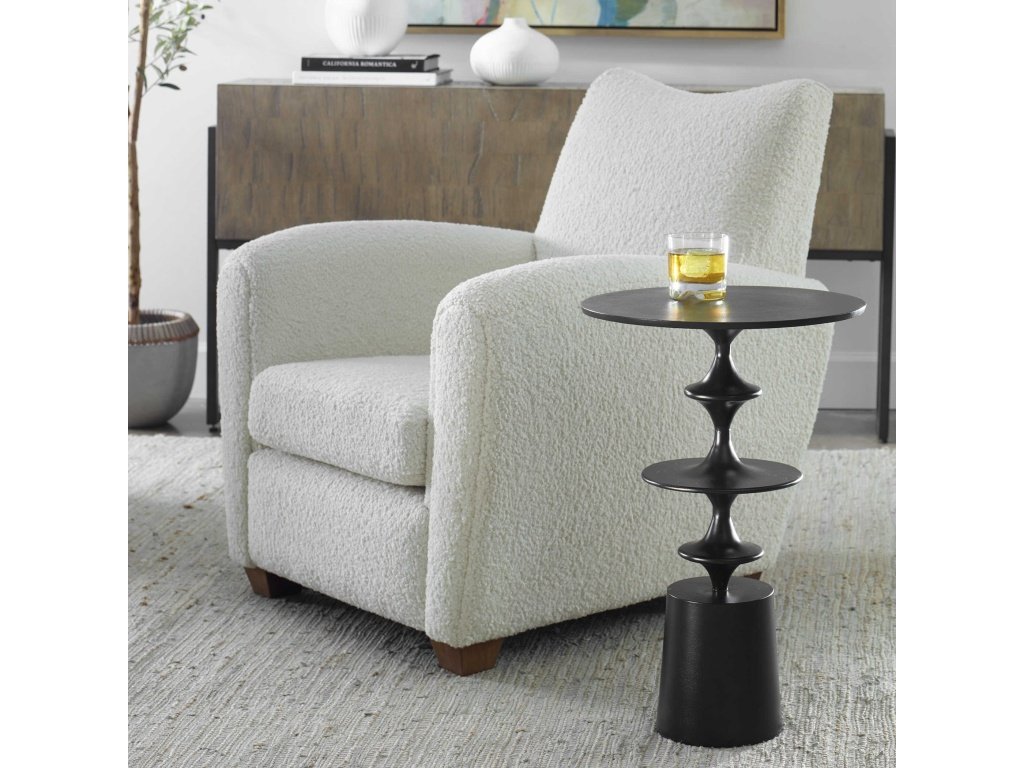 Flight Accent Table, Black