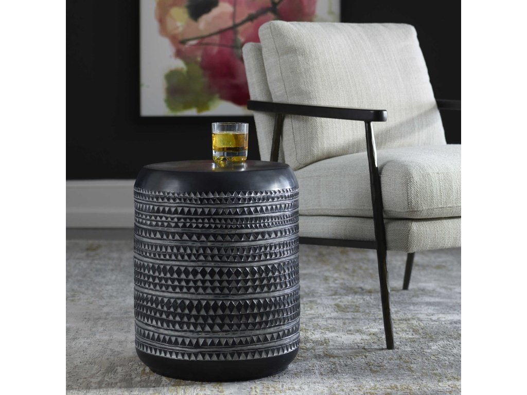 Cutting Edge Accent Table