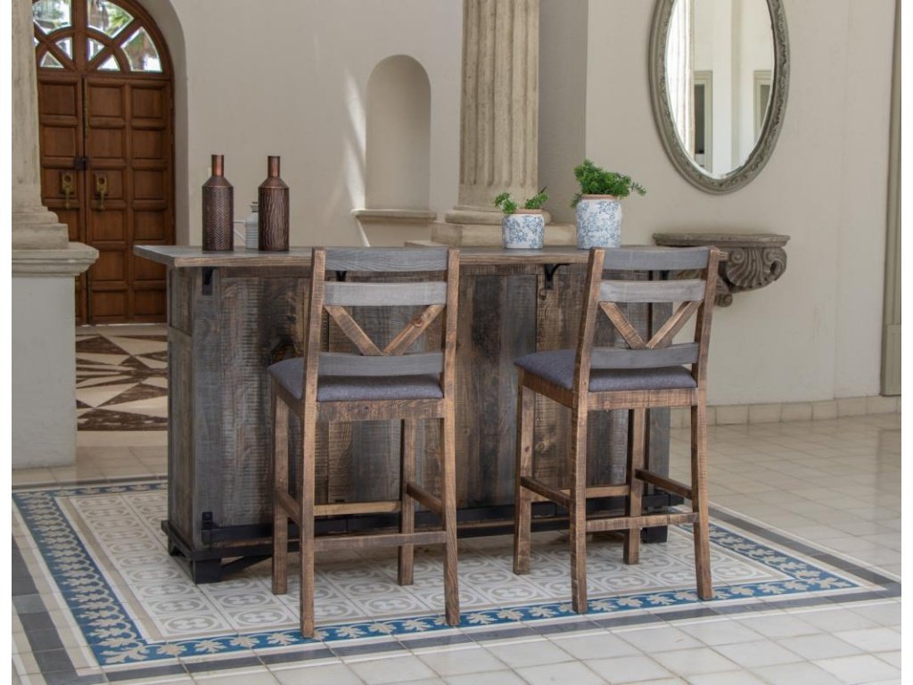 Upholstered Seat 30" Barstool - Alternative View