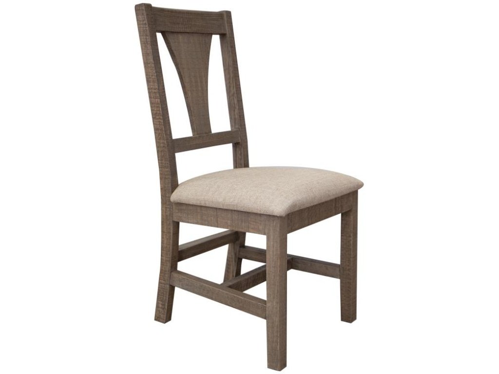 Upholstered Seat Wooden Chair