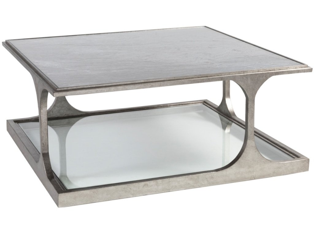 Bond Street Silver Square Cocktail Table