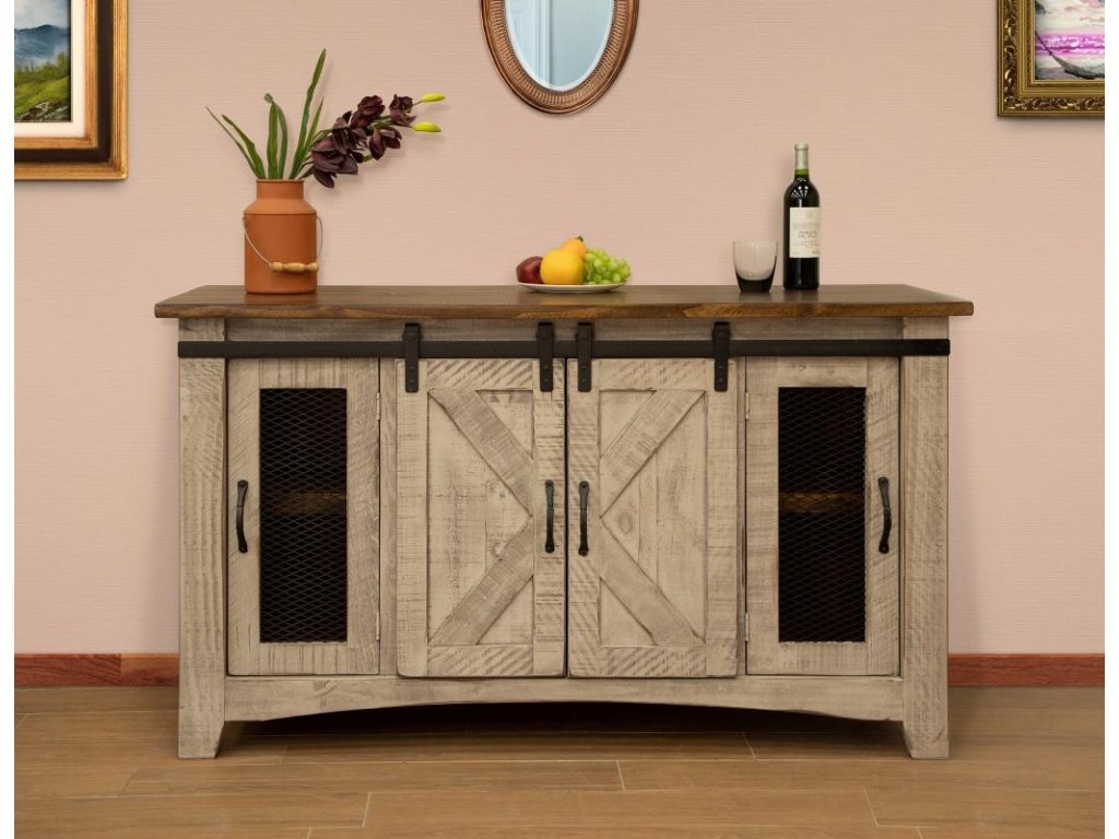 4 Door 60" TV Stand - Alternative View