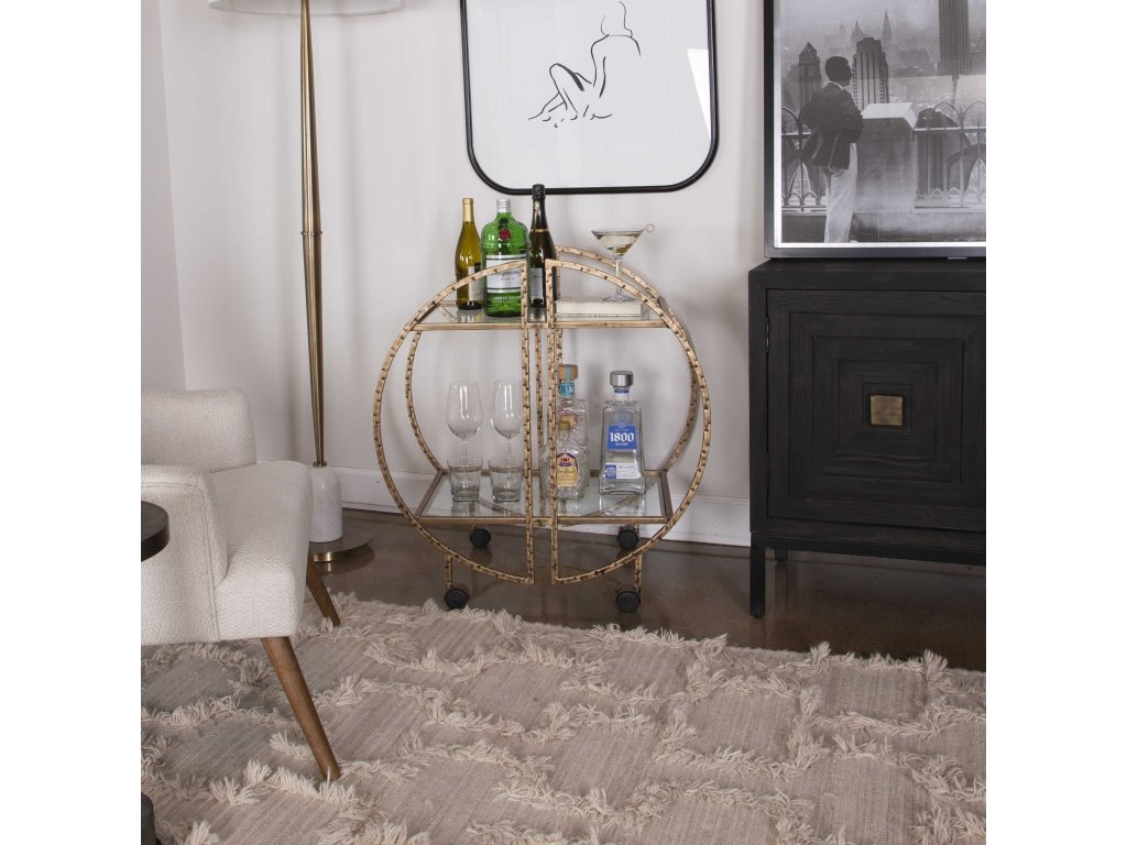 Zelina Bar Cart
