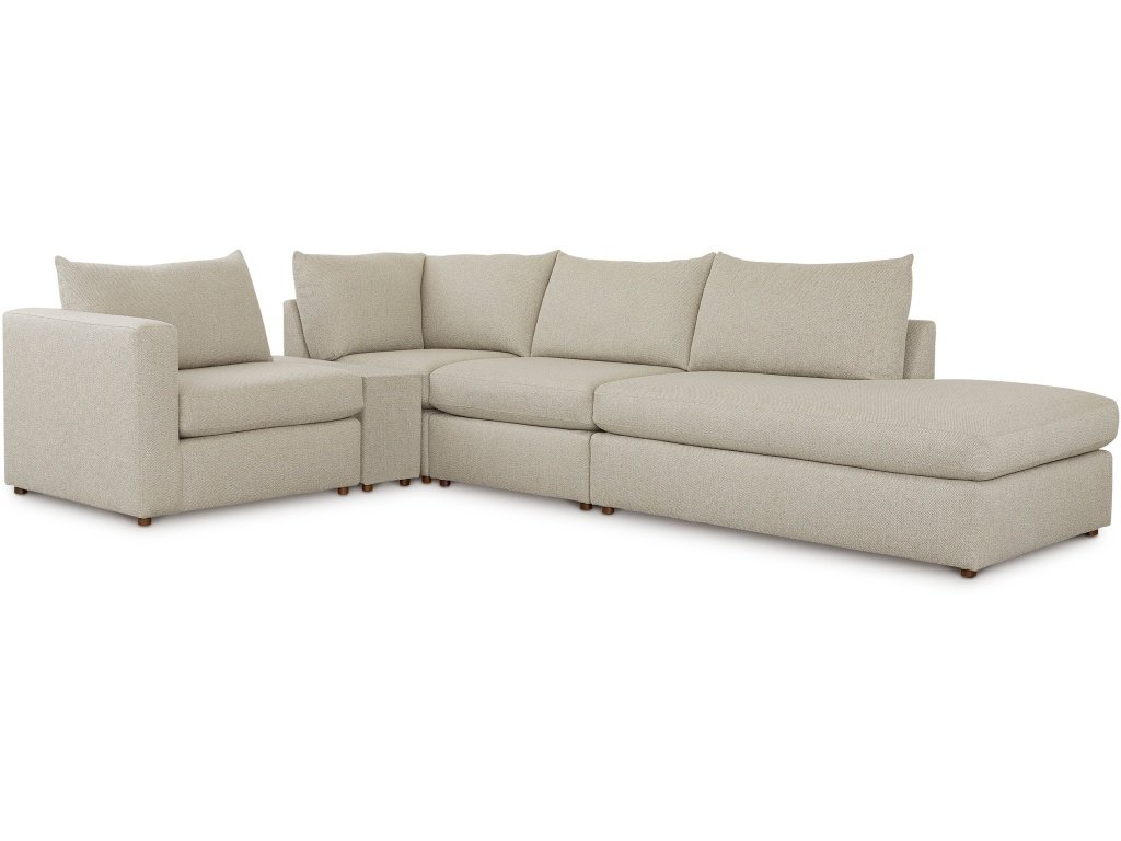 Beckham Bumper Modular Sectional with Console
