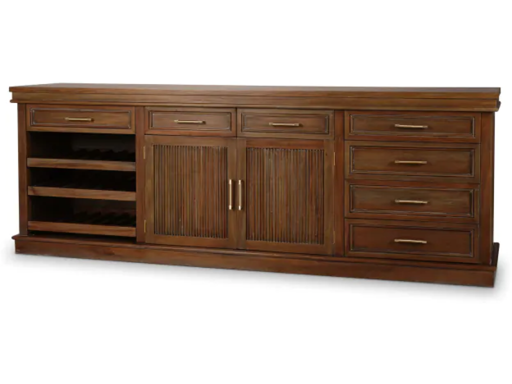 Kraton Buffet w/ Wine Rack