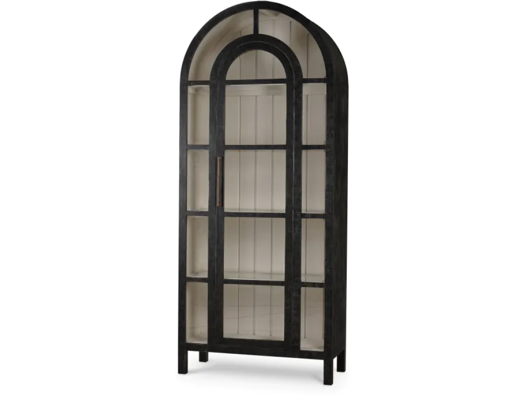 Vannes Display Cabinet w/ Glass Shelves