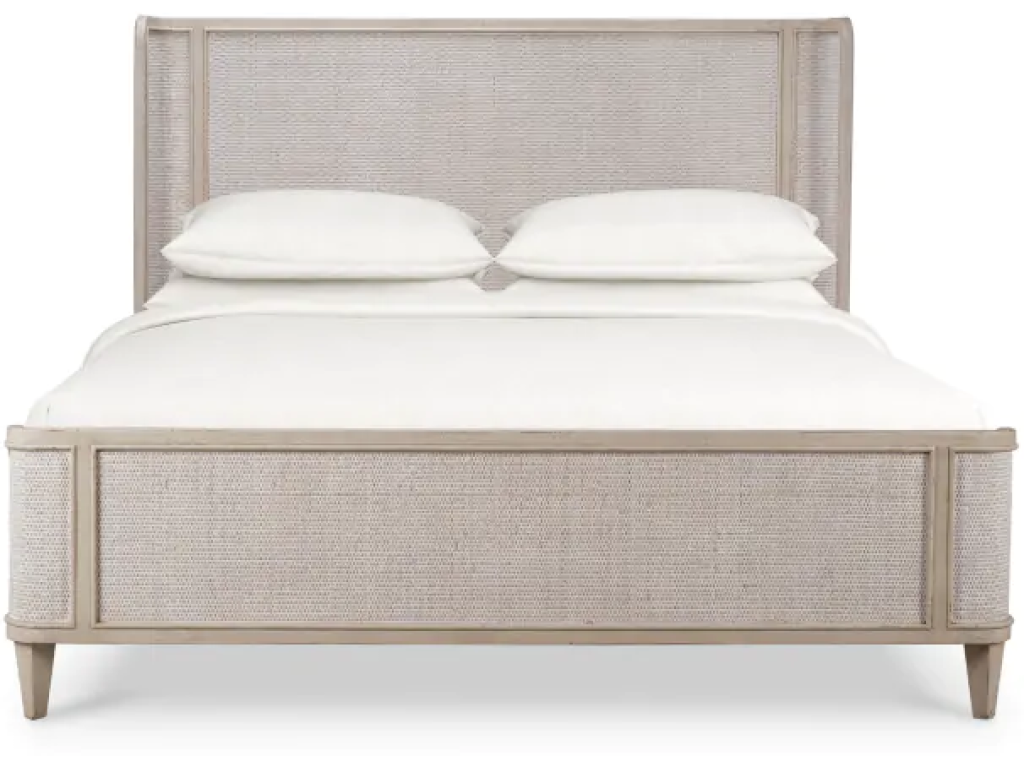 Lexington Bed w/ Rattan - Alternative View