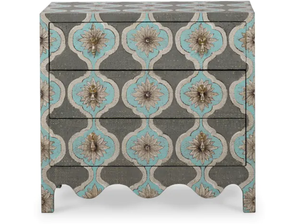 Chloe Small Dresser w/ Rafia - Alternative View