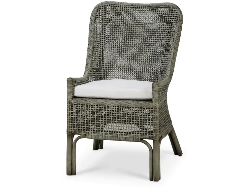 Cristo Rattan Dining Chair w/ Seat Cushion