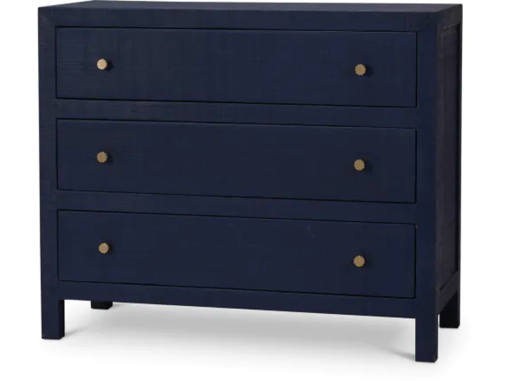 Kagu 3 Drawer Dresser w/ Raffia