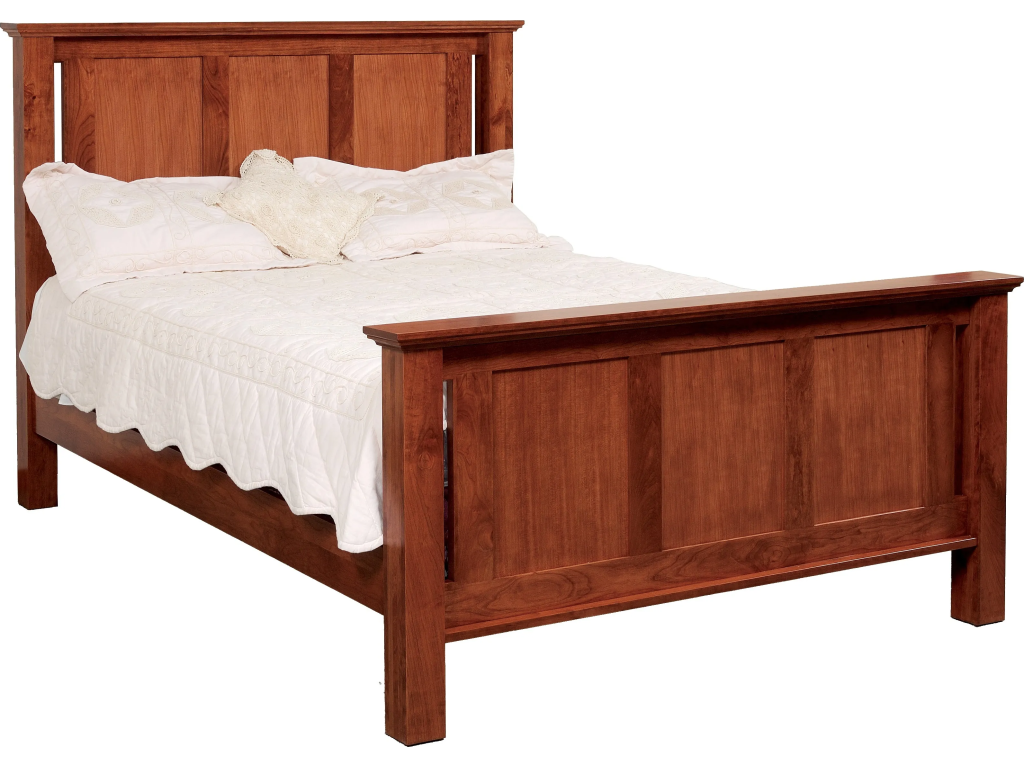 Elegance Queen Bed w/ Standard Height Footboard