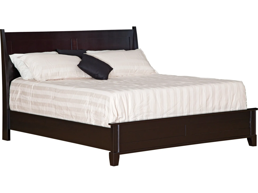 Metropolitan King Bed w/Low Footboard