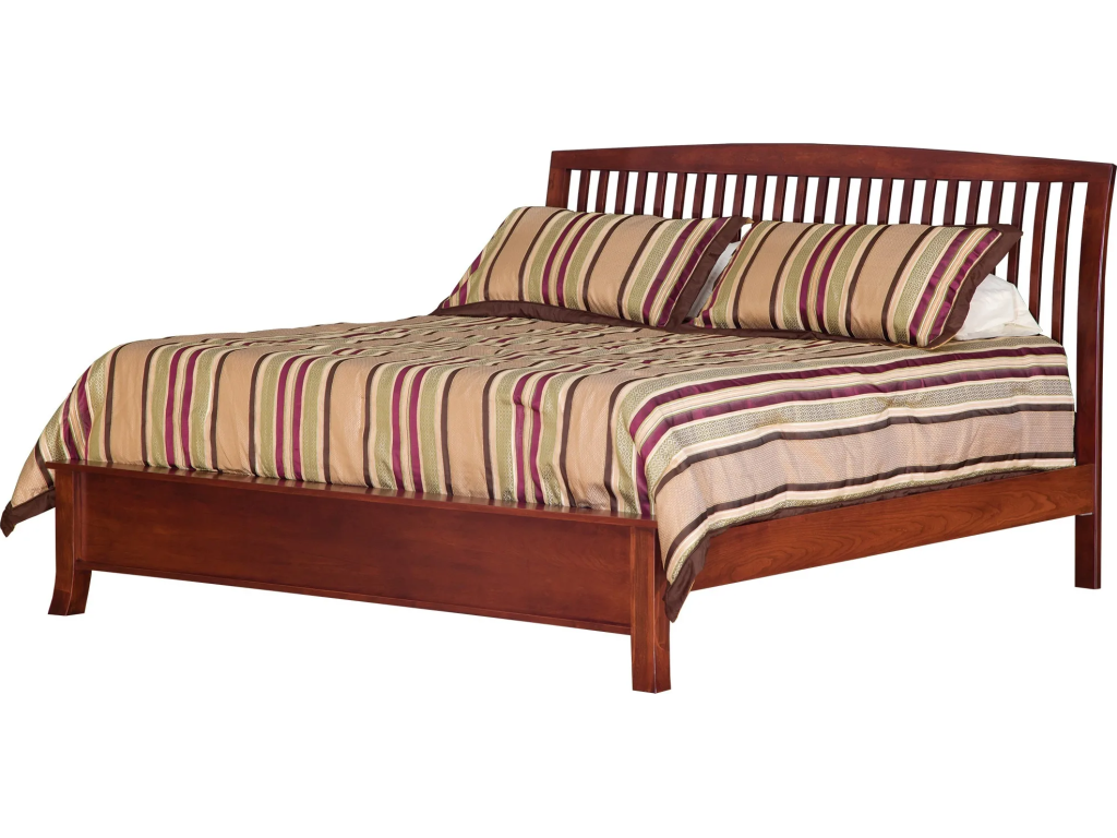 Holmes King Bed with Low Footboard