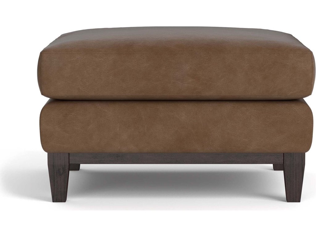 Sanford Leather Ottoman