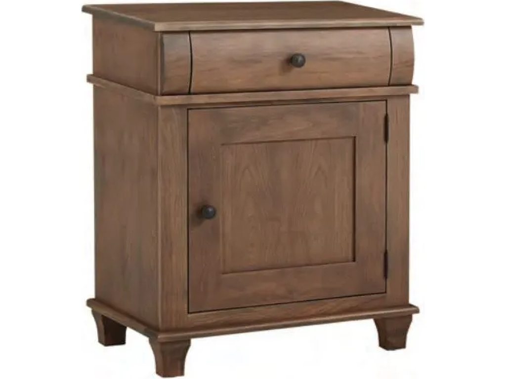 Highland Small 1 Door Hinged Right Nightstand