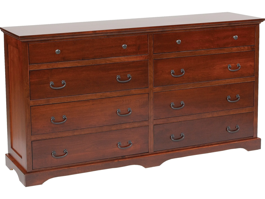 Elegance 8-Drawer Double Dresser