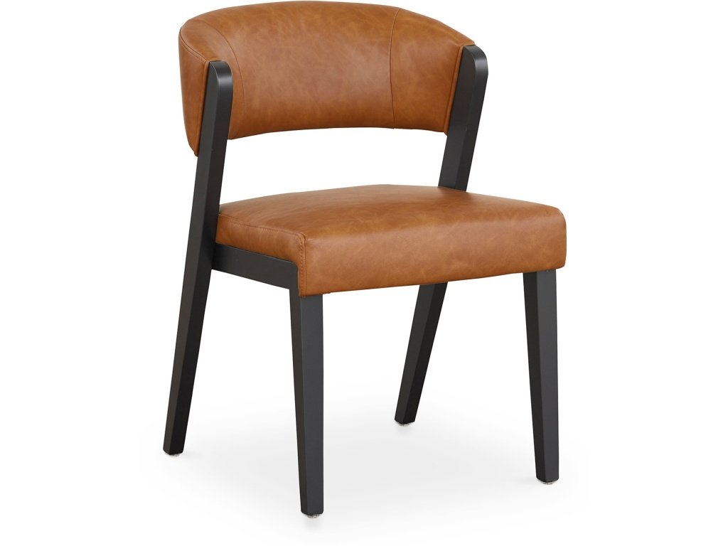 Asher Upholstered Faux Leather Dining Chair