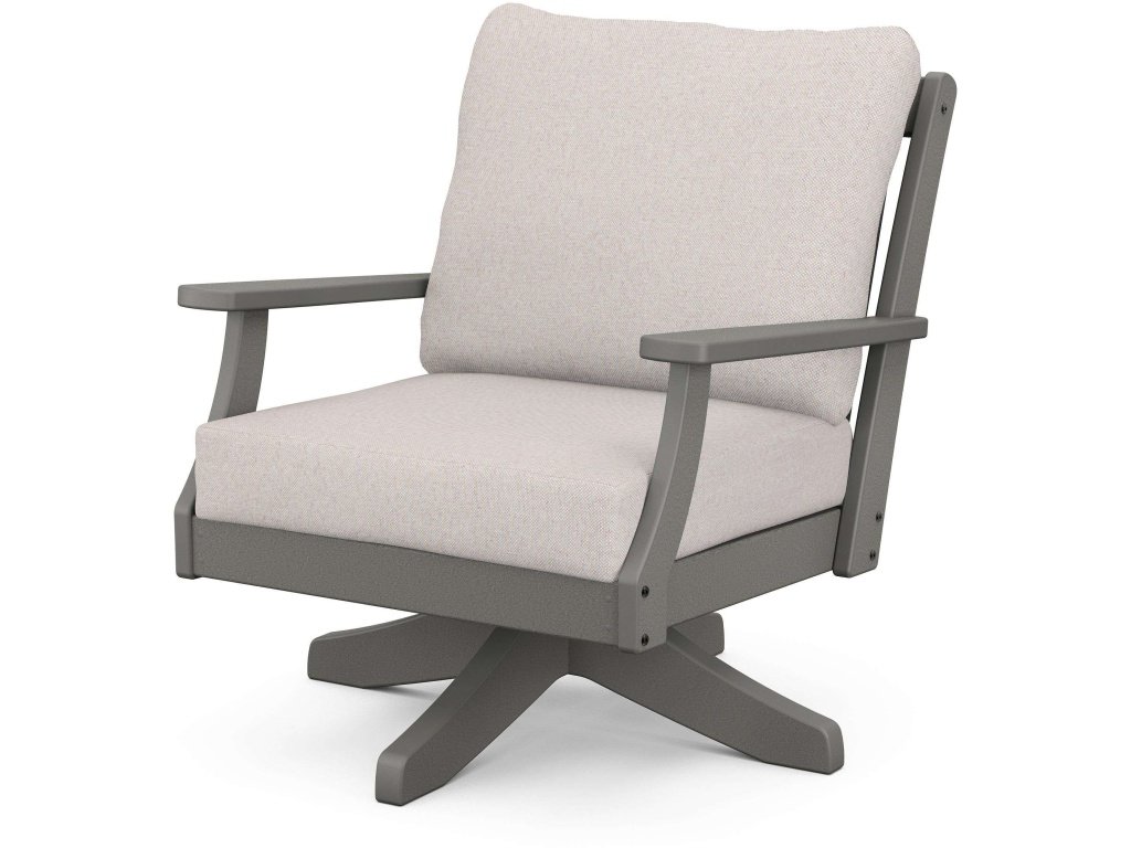 Braxton Deep Seating Swivel Chair