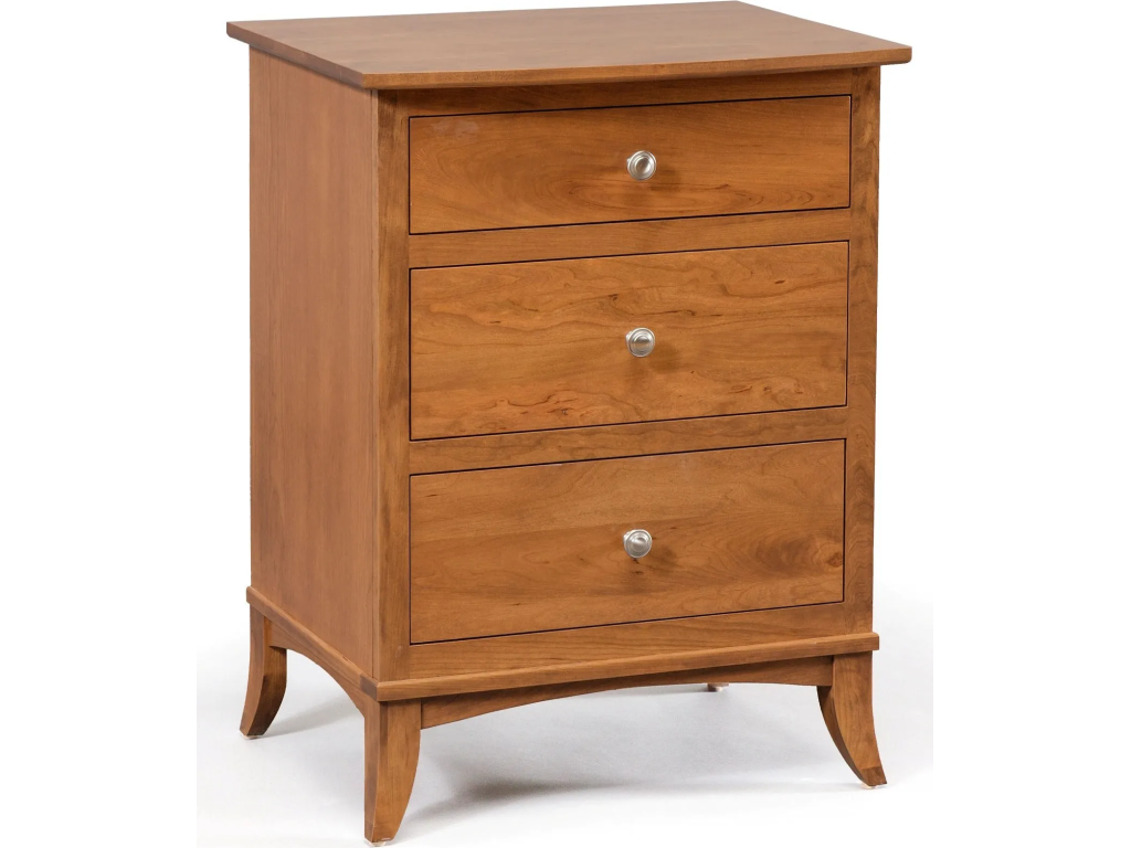 Holmes 3-Drawer Nightstand