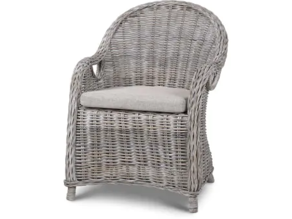 Vineyard Kabu Chair - White Wash