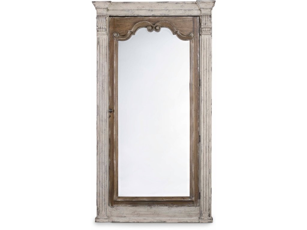 Chatelet Floor Mirror w/Jewelry Armoire Storage
