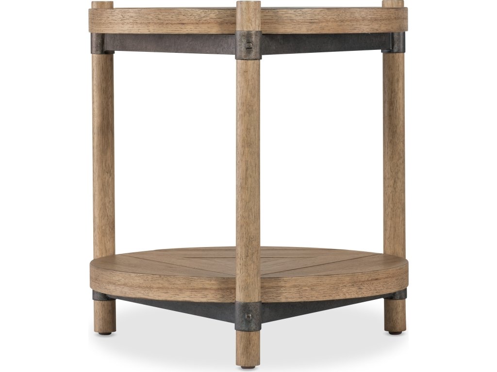 Vineyard Row Round End Table