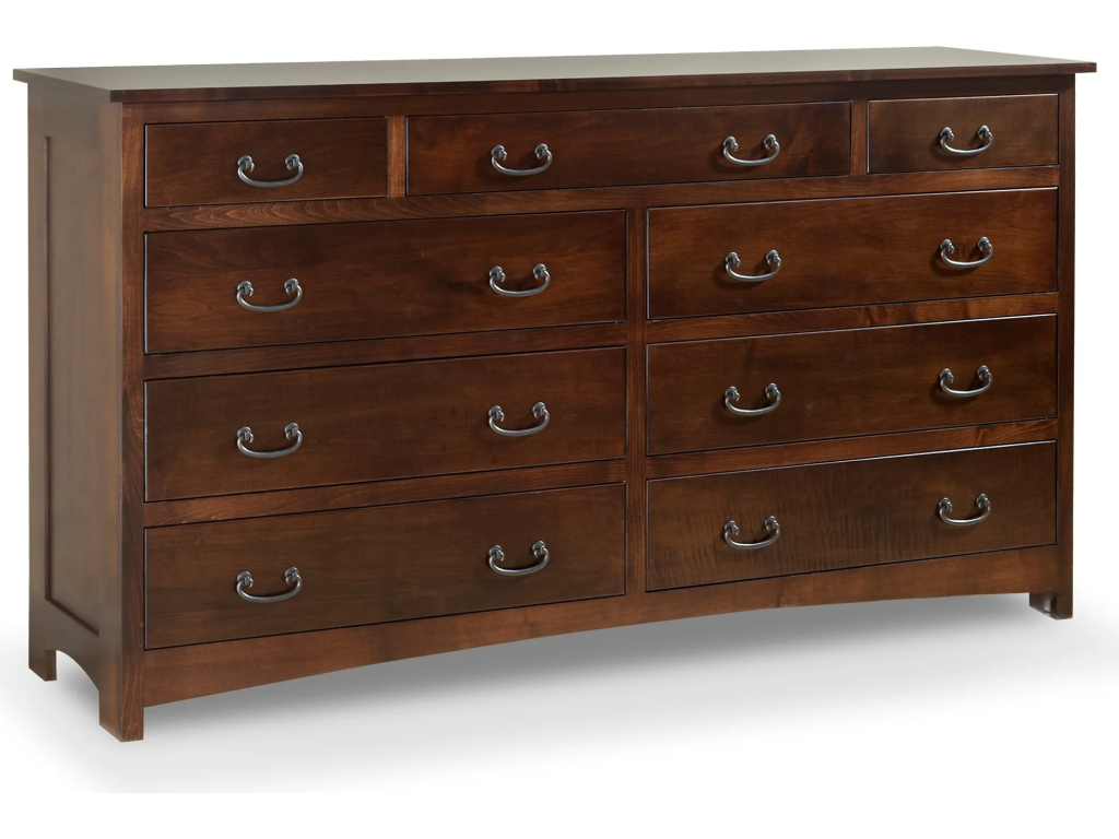 Treasure 9-Drawer Double Dresser
