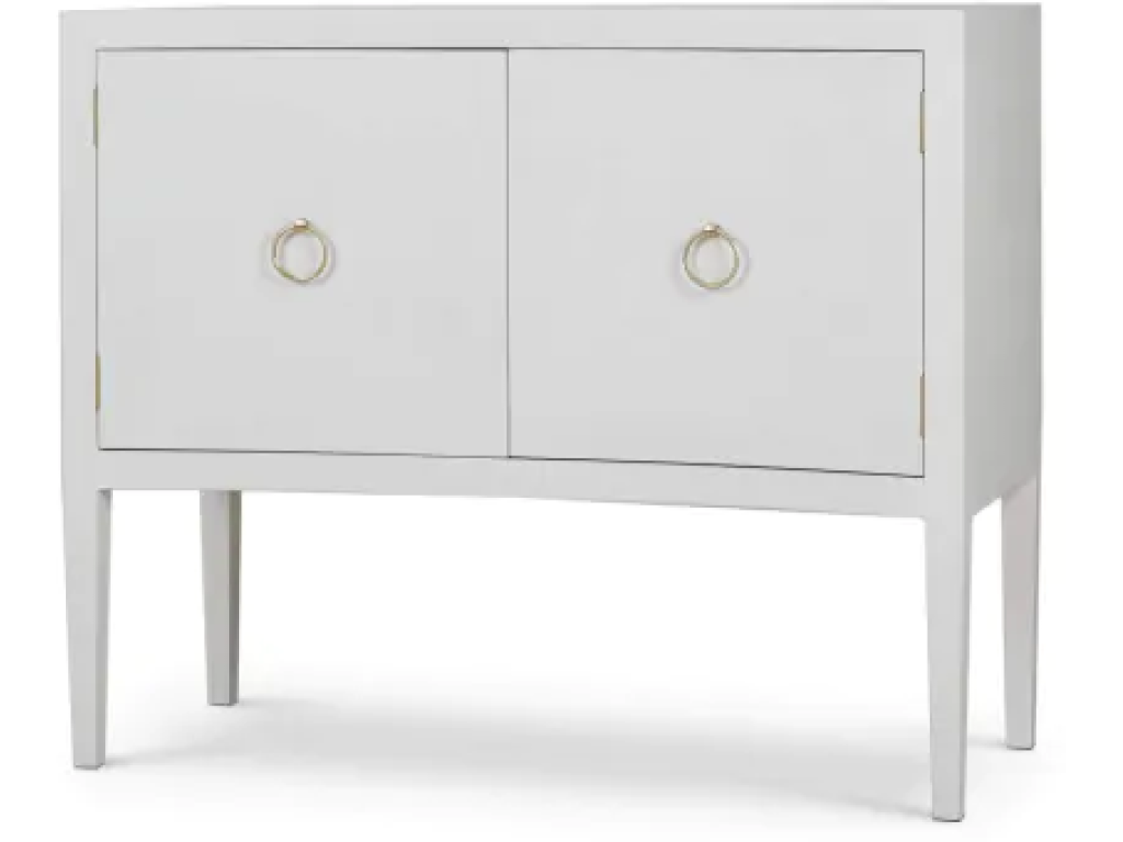 Westminster Linen Wrapped Concave 2 Door Sideboard