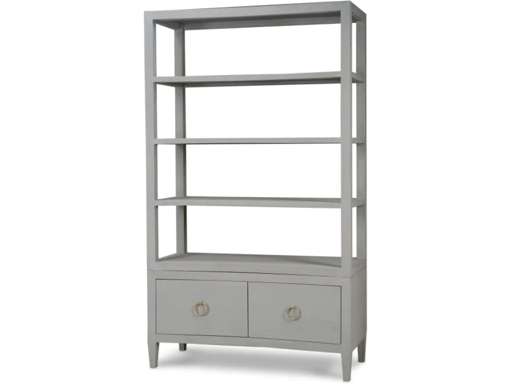 Westminster Concave Linen Wrapped Shelving Unit