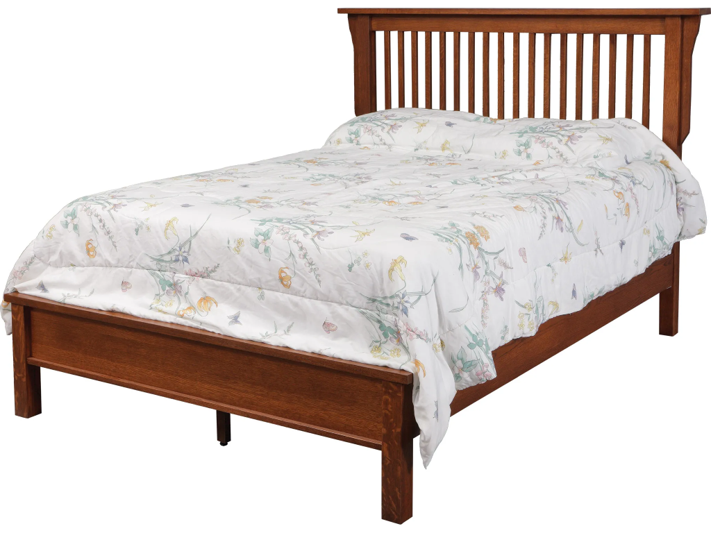 Mission Queen Bed w/ Low Footboard