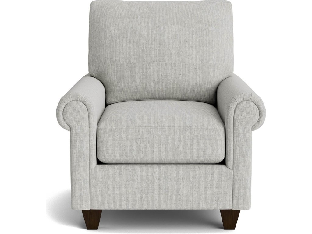 True Custom™ Panel Arm Accent Chair