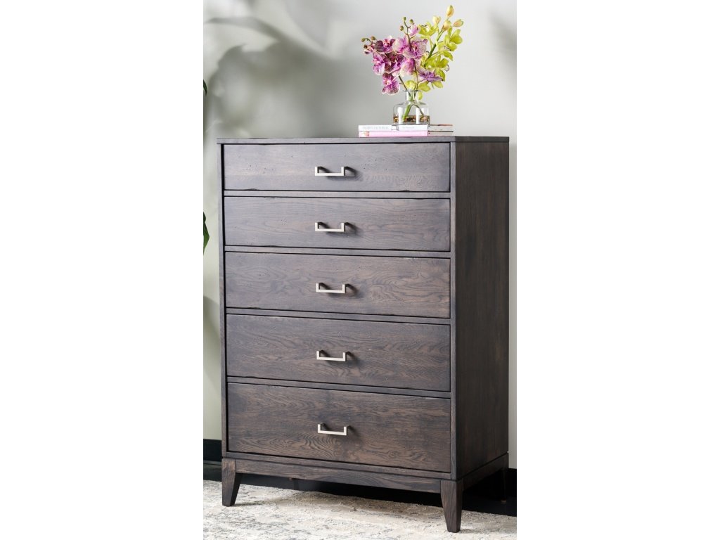 Champagne 5 Drawer Chest