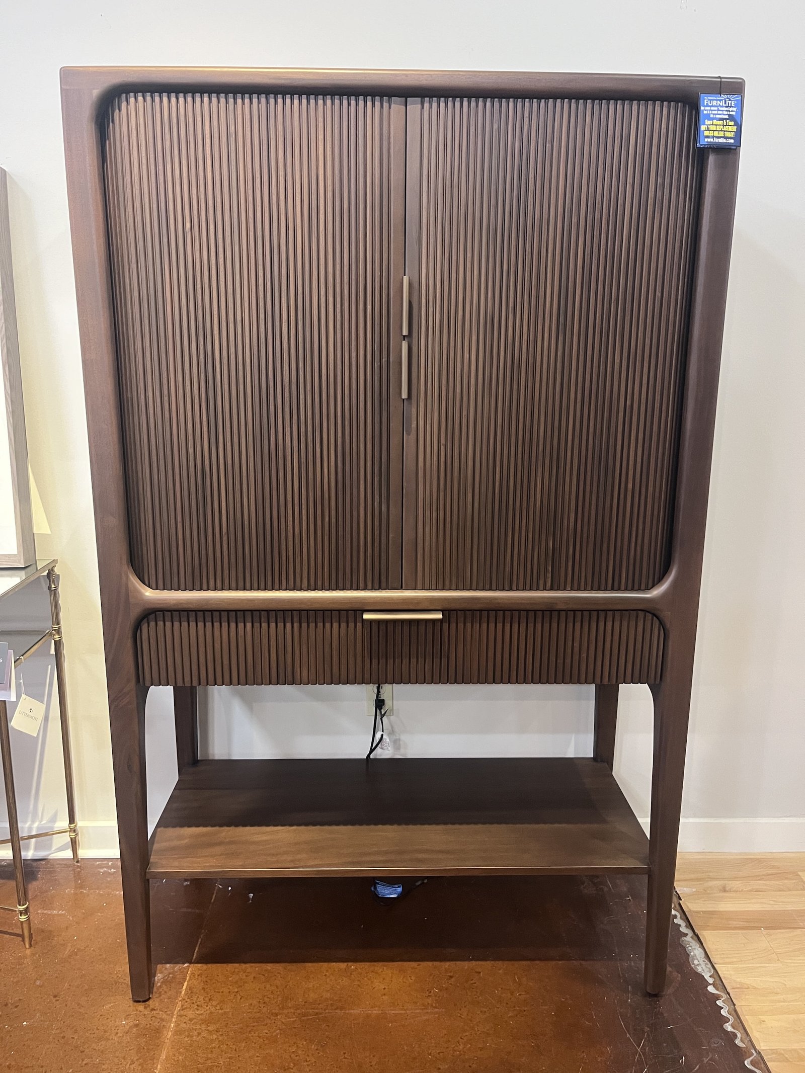 ARCHER TAMBOUR CABINET CHEST - Alternative View