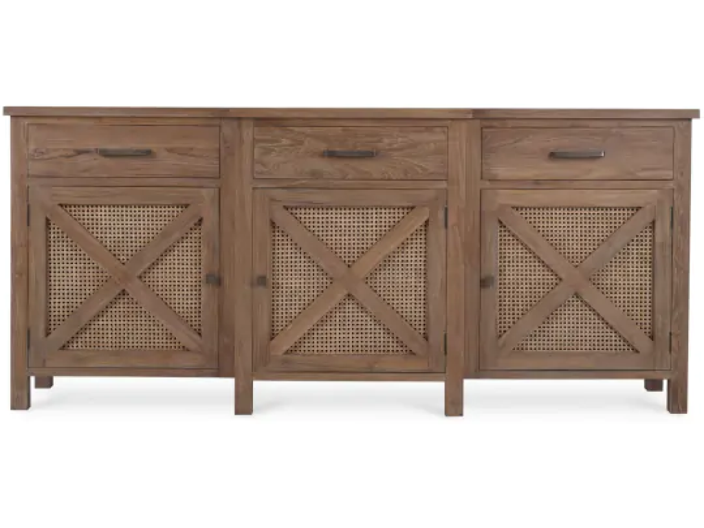 Silvia 3 Door Sideboard - Reclaimed Teak - Alternative View