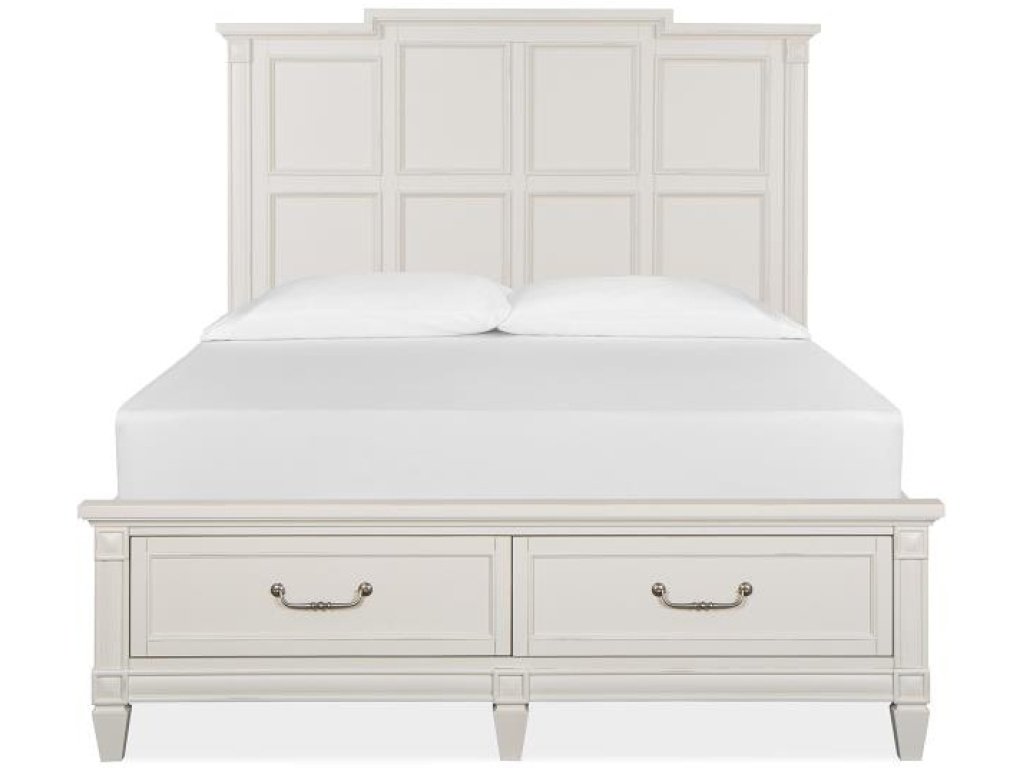 Complete Queen Panel Storage Bed