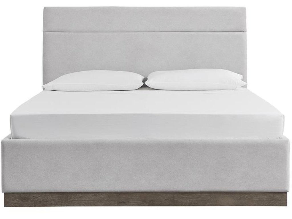 Complete Queen Upholstered Panel Bed