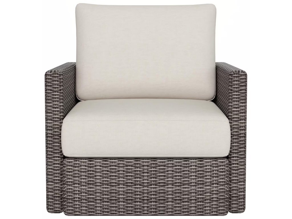 Ashford Outdoor Wicker Swivel Glider